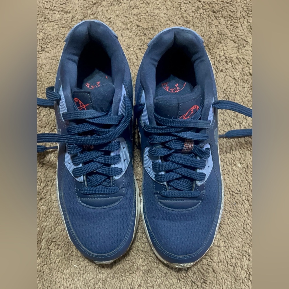 Nike Blue Sneakers Classic Athletic category boys Y